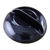black melamine ashtray